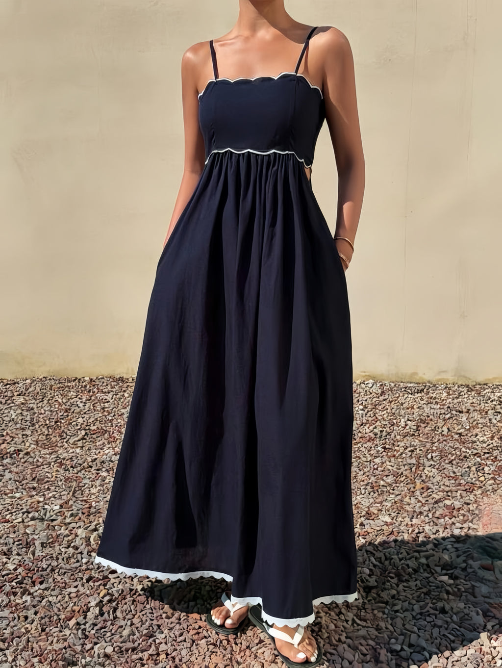 Waist Whisper Maxi Dress