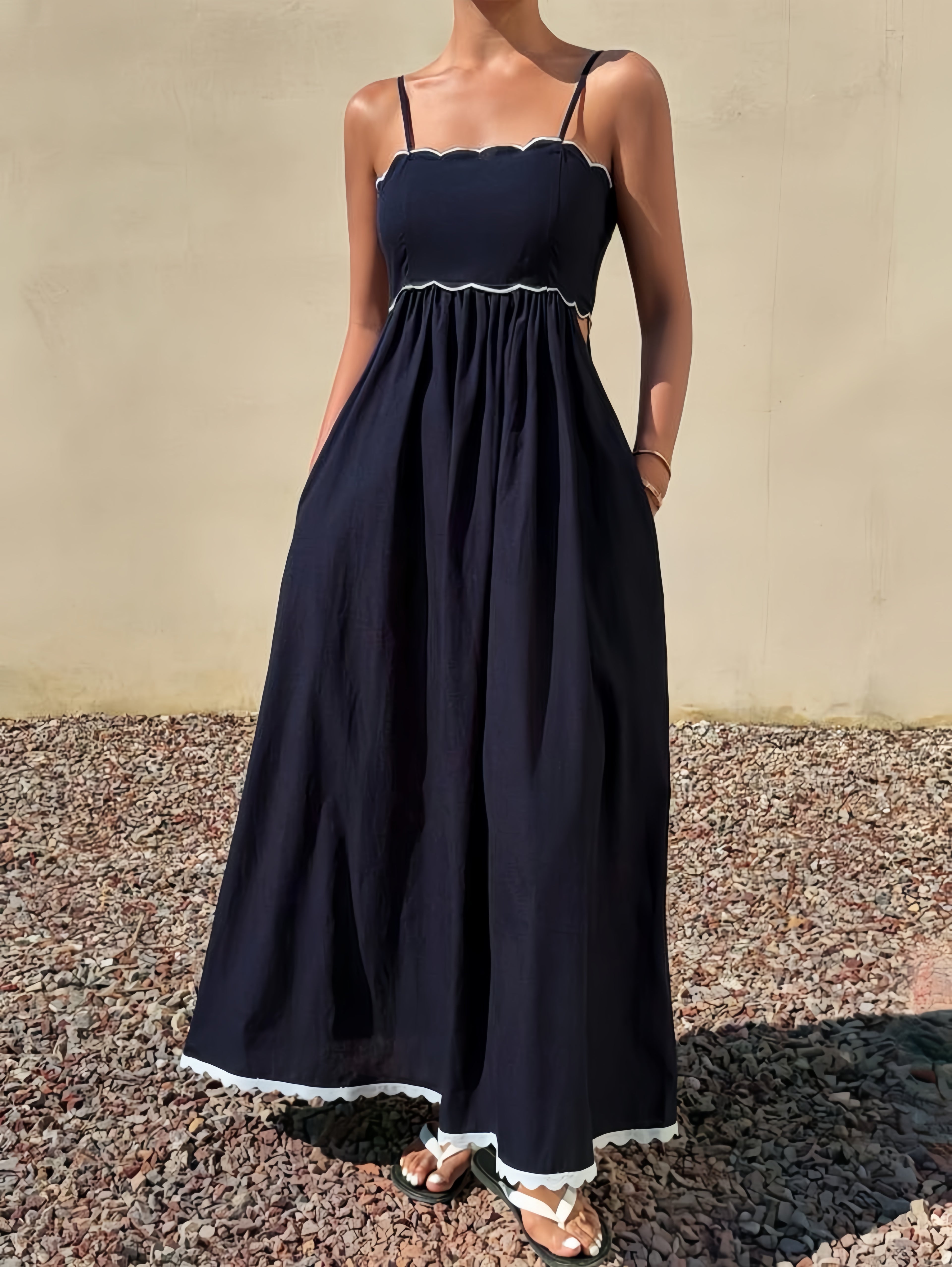 Waist Whisper Maxi Dress